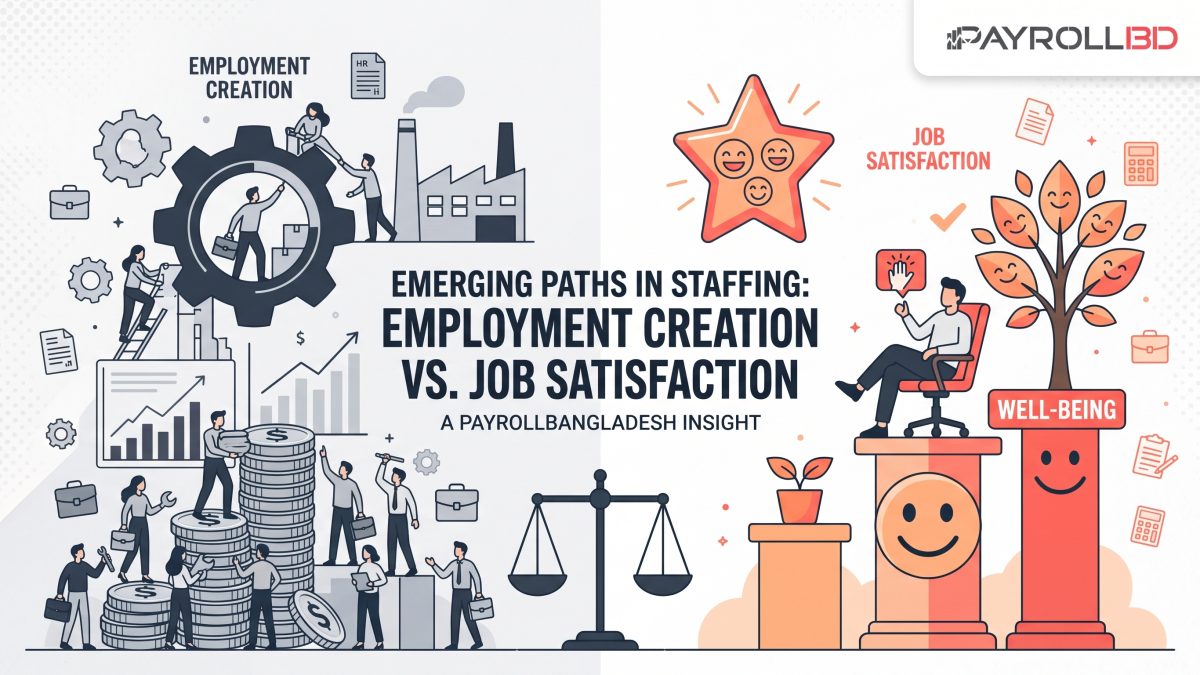 Employment Creation VS Job Satisfaction