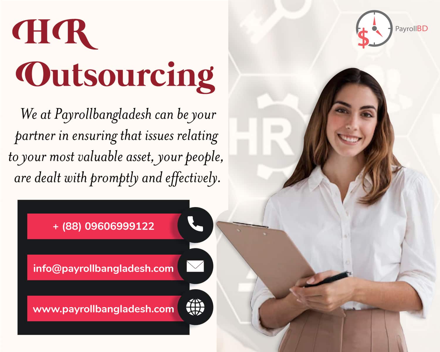HR outsourcing services in Bangladesh by PayrollBangladesh for foreign and local employers